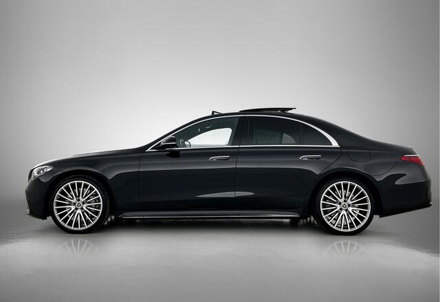 Mercedes-Benz S-KLASSE 580 e 4MATIC AMG Line 3D-bestuurdersdisplay | Chauffeurpakket | Burmester 3D Surround | MBUX High-End Rear Seat | Inclusief 24 maanden MB Certified garantie voor Europa.