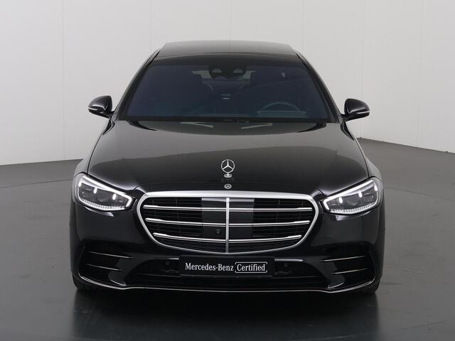 Mercedes-Benz S-KLASSE 580 e 4MATIC Lang AMG Line | Entertainment achter | Chauffeurpakket | Massage voor en achter | Microvezel hemelbekleding | Night pakket |