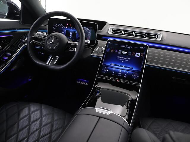 Mercedes-Benz S-KLASSE 580 e 4MATIC Lang AMG Line | Entertainment achter | Chauffeurpakket | Massage voor en achter | Microvezel hemelbekleding | Night pakket |