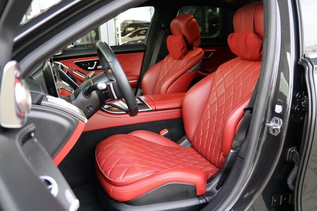Mercedes-Benz S-KLASSE S 580 E 4MATIC LANG *Burmeister 4d*Achterasbesturing*Chaufeurs*Luchtvering*Nightpakket