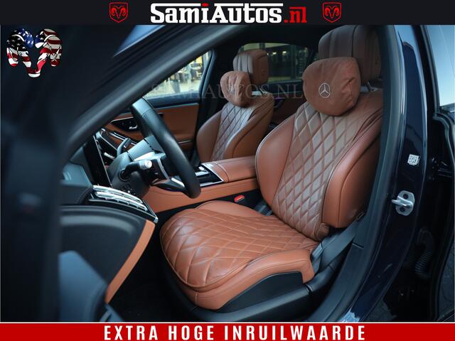 Mercedes-Benz S-KLASSE AMG Line 580 510 PK 4 WIELSTURING 4MATIC LANG Origineel Nederlandse auto | Dealer Onderhouden | Fabrieksgarantie t/m 20 Aug 2027 of 200000 km