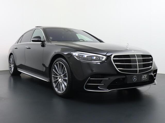 Mercedes-Benz S-KLASSE 580 e 4MATIC Lang AMG Line | Achterasbesturing 4.5° | Panorama - Schuifdak | Multicontourstoelen | Head-Up Display | Luchtvering | Burmester 4D Surround Sound | Business Class Pakket