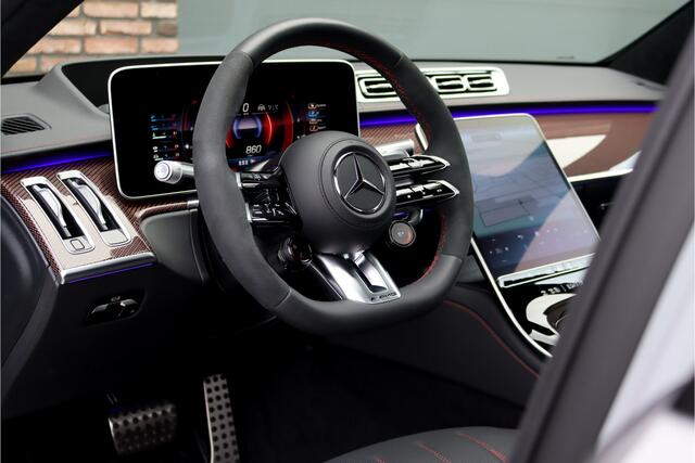 Mercedes-Benz S-KLASSE AMG 63 S E Performance 'Edition 1' | 802pk | Achterasbesturing | Keramisch | Distronic+ | Chauffeurspakket | Entertainmentpakket Achter | Stoelventilatie V+A | Vlakkenverwarming | Zonweringspakket |