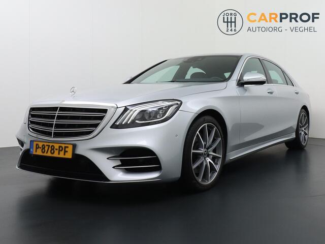 Mercedes-Benz S-KLASSE 350 d 4Matic AMG Lang | Sfeerverlichting | Nappa lederen Bekleding | Multibeam LED Koplampen | Smartphone Integratie pakket