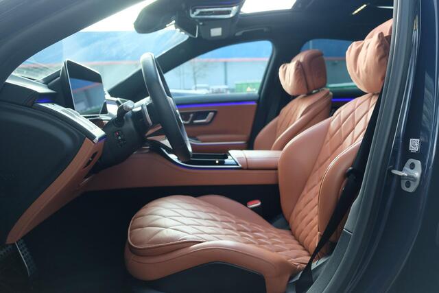 Mercedes-Benz S-KLASSE S450e AMG 408pk Panoramadak 4-wielsturing Burmester3d Luchtvering 4x Stoelkoeling Nappa leder 1e Eigenaar!