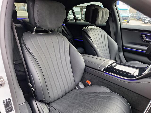 Mercedes-Benz S-KLASSE 350d 4MATIC Lang AMG Line | Night pakket | Burmester | Memory pakket voor + achter | Rijassistentiepakket | Achterasbesturing | 360° camera | Head-up Display | Multibeam LED | Keyless-GO | Elektrische achterklep | Klasse 5 alarm