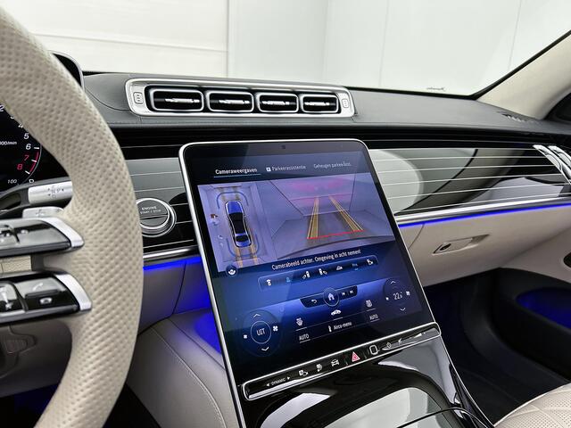 Mercedes-Benz S-KLASSE 580 e Lang AMG Line | Burmester | Elektrische stoelverstelling | Panorama schuif-kanteldak | Leder | Inclusief 24 maanden Mercedes-Benz Certified garantie voor Europa.