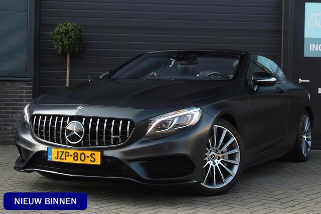 Mercedes-Benz S-KLASSE Cabrio 500 | Full Options | Burmester | HUD | ACC | Nekverwarming | 360 | Stoel ventilatie