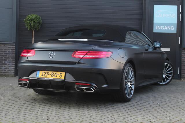 Mercedes-Benz S-KLASSE Cabrio 500 | Full Options | Burmester | HUD | ACC | Nekverwarming | 360 | Stoel ventilatie