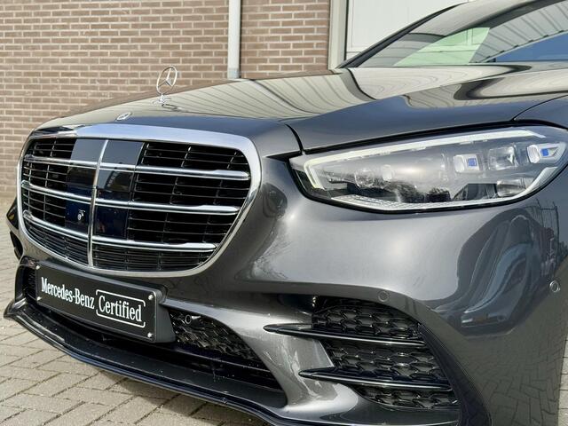 Mercedes-Benz S-KLASSE 450 Lang AMG Line | Achterasbesturing | HUD | 3D Display | Burmester 3D | 360 Camera |