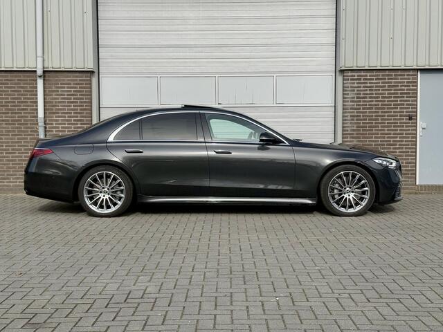 Mercedes-Benz S-KLASSE 450 Lang AMG Line | Achterasbesturing | HUD | 3D Display | Burmester 3D | 360 Camera |