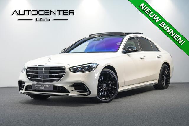 Mercedes-Benz S-KLASSE 580 4MATIC AMG | Achterasbesturing | Pano | Airmatic | Burmester | Massage |