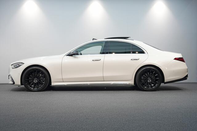 Mercedes-Benz S-KLASSE 580 4MATIC AMG | Achterasbesturing | Pano | Airmatic | Burmester | Massage |