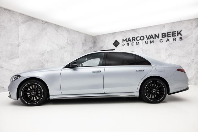 Mercedes-Benz S-KLASSE 580 e 4MATIC Lang AMG Line | Achterassturing | Pano | Stoelventilatie 4X | Massage