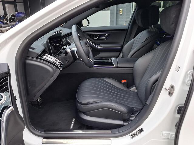 Mercedes-Benz S-KLASSE 350d 4MATIC Lang AMG Line | Night pakket | Burmester | Memory pakket voor + achter | Rijassistentiepakket | Achterasbesturing | 360° camera | Head-up Display | Multibeam LED | Keyless-GO | Elektrische achterklep | Klasse 5 alarm