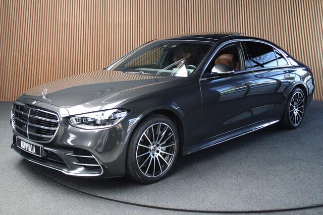 Mercedes-Benz S-KLASSE 580 e Lang AMG Line Burmester - Headup - Achterbesturing - Massage - Matrix - Pano