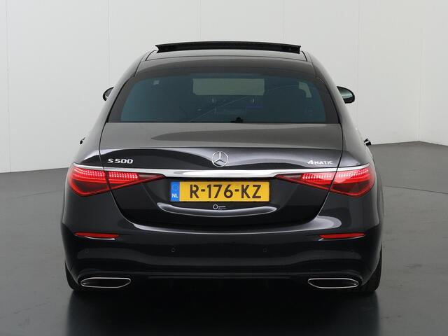 Mercedes-Benz S-KLASSE 500 4MATIC Lang AMG Line | Premium plus | Achterasbesturing | Koelbox | Designo flowing lines |