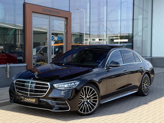Mercedes-Benz S-KLASSE 580 e 4MATIC AMG | Burmester | Pano | Leder | 360 | Stoelverwarming / Verkoeling | Achterasbesturing | Apple Carplay |