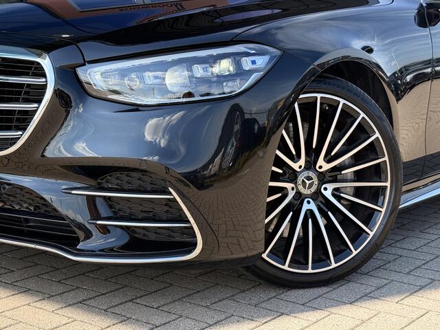 Mercedes-Benz S-KLASSE 580 e 4MATIC AMG | Burmester | Pano | Leder | 360 | Stoelverwarming / Verkoeling | Achterasbesturing | Apple Carplay |