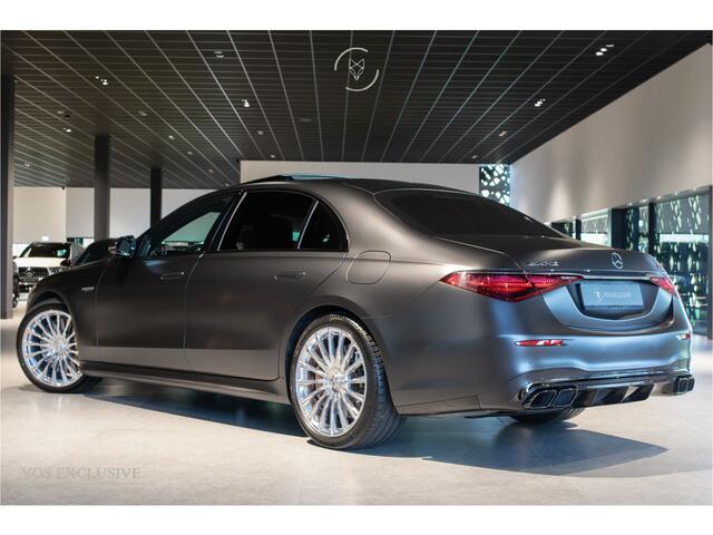 Mercedes-Benz S-KLASSE AMG 63 S E Performance 4-M Lang NIEUWPRIJS ¤345.945 First Class|Ceramic|Burmester 4D|Manufaktur|Carbon|Night|21''|360°|Achterasbesturing