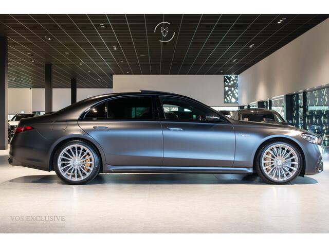Mercedes-Benz S-KLASSE AMG 63 S E Performance 4-M Lang NIEUWPRIJS ¤345.945 First Class|Ceramic|Burmester 4D|Manufaktur|Carbon|Night|21''|360°|Achterasbesturing