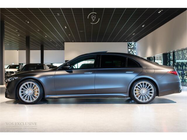 Mercedes-Benz S-KLASSE AMG 63 S E Performance 4-M Lang NIEUWPRIJS ¤345.945 First Class|Ceramic|Burmester 4D|Manufaktur|Carbon|Night|21''|360°|Achterasbesturing
