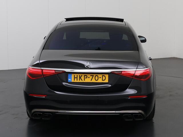 Mercedes-Benz S-KLASSE AMG 63 S E Performance | Comfort Seat Pack | Keramisch | Exclusive Pack | Entertainment achter | Premium Plus Pack | Night | 21" lichtmetalen velgen |