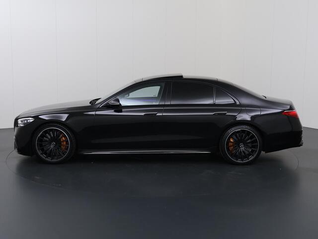Mercedes-Benz S-KLASSE AMG 63 S E Performance | Comfort Seat Pack | Keramisch | Exclusive Pack | Entertainment achter | Premium Plus Pack | Night | 21" lichtmetalen velgen |