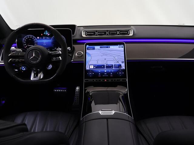 Mercedes-Benz S-KLASSE AMG 63 S E Performance | Comfort Seat Pack | Keramisch | Exclusive Pack | Entertainment achter | Premium Plus Pack | Night | 21" lichtmetalen velgen |
