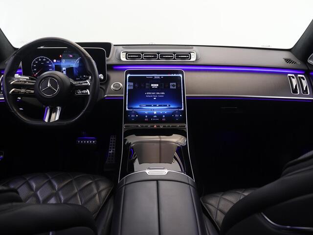Mercedes-Benz S-KLASSE 580 e Lang AMG Line | Night | Panoramadak | High End Burmester | Exclusief pakket | Massage voor en achter | High end entertainment |
