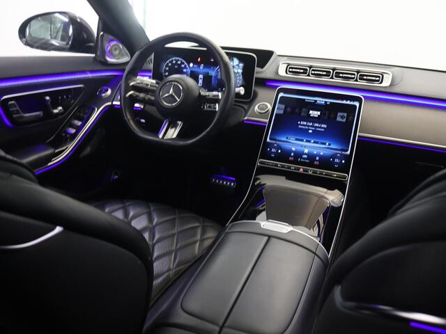 Mercedes-Benz S-KLASSE 580 e Lang AMG Line | Night | Panoramadak | High End Burmester | Exclusief pakket | Massage voor en achter | High end entertainment |