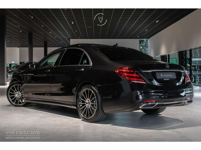 Mercedes-Benz S-KLASSE 350d 4-M Lang AMG Plus Rij-assistentie Plus|4xMassage/stoelkoeling|Entertainment|Softclose|20"|HUD|Keyless|360°|New Service