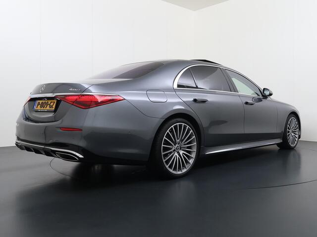 Mercedes-Benz S-KLASSE 580 4MATIC Lang AMG Line | Burmester 4D | HUD | Pano | Stoelventilatie