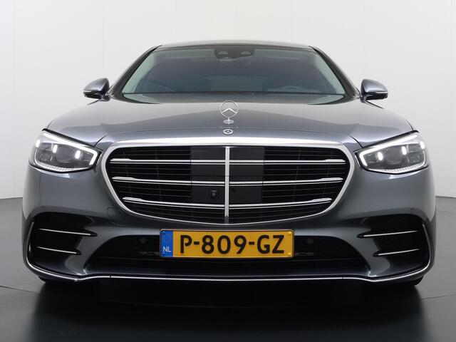 Mercedes-Benz S-KLASSE 580 4MATIC Lang AMG Line | Burmester 4D | HUD | Pano | Stoelventilatie