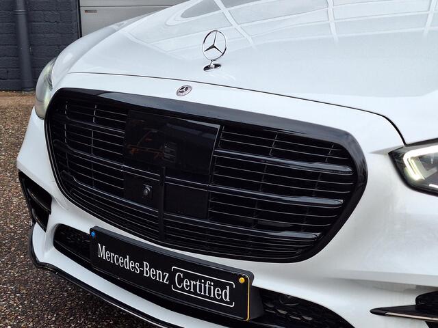 Mercedes-Benz S-KLASSE 350d 4MATIC Lang AMG Line | Night pakket | Burmester | Memory pakket voor + achter | Rijassistentiepakket | Achterasbesturing | 360° camera | Head-up Display | Multibeam LED | Keyless-GO | Elektrische achterklep | Klasse 5 alarm