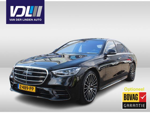Mercedes-Benz S-KLASSE 580e 4MATIC AMG Line Pano l Burmester l HUD l 360 camera l Achterasbesturing l Rear executive l Dealer onderhouden l Proefrit op afspraak