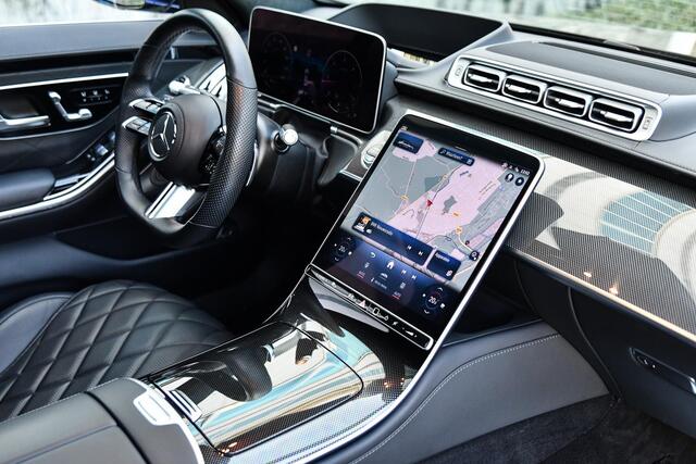 Mercedes-Benz S-KLASSE 400d 4MATIC AMG Line EMERALD GREEN|BTW|Panoramadak
