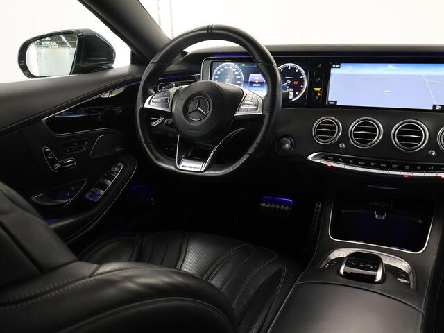 Mercedes-Benz S-KLASSE Coupé 400 4Matic | AMG | Panoramaschuifdak met MAGIC SKY CONTROL | Nappa leder | 20" lichtmetalen velgen | Burmester | Memory | Keyless | Distronic |