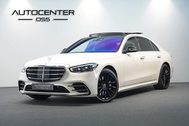 Mercedes-Benz S-KLASSE 580 4MATIC AMG | Achterasbesturing | Pano | Airmatic | Burmester | Massage |