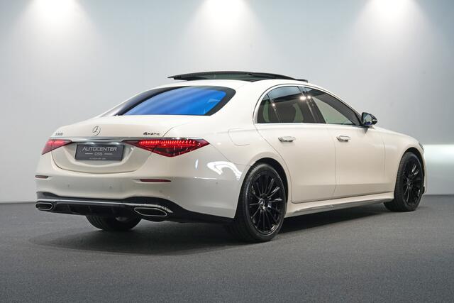 Mercedes-Benz S-KLASSE 580 4MATIC AMG | Achterasbesturing | Pano | Airmatic | Burmester | Massage |