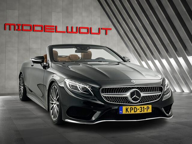 Mercedes-Benz S-KLASSE Cabrio 500 AMG Plus | Burmester | Luchtvering | HUD