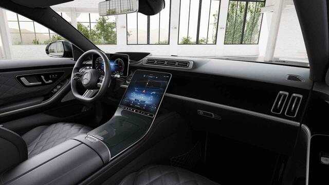 Mercedes-Benz S-KLASSE 580 e Lang AMG Line | Luchtvering | Burmester | Panoramadak | Laser led koplampen | Stoelventilatie |