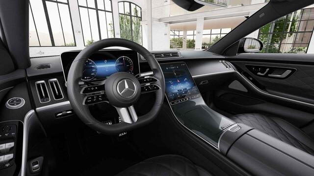 Mercedes-Benz S-KLASSE 580 e Lang AMG Line | Luchtvering | Burmester | Panoramadak | Laser led koplampen | Stoelventilatie |