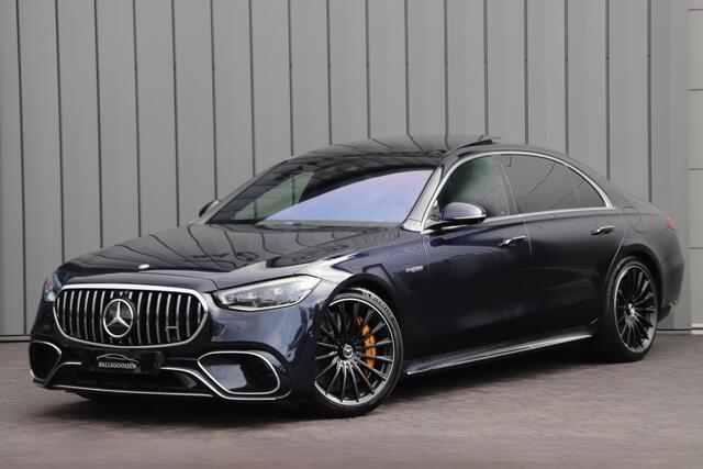 Mercedes-Benz S-KLASSE AMG 63 S E Performance Lang | 802PK | Luchtv. | Business-class | Keramisch | Burmester High-end | 4W-Sturing | Massage | Head-up | Entertainment | 2023.