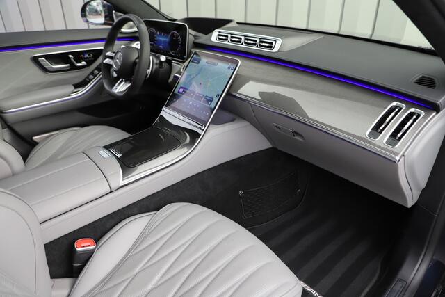Mercedes-Benz S-KLASSE AMG 63 S E Performance Lang | 802PK | Luchtv. | Business-class | Keramisch | Burmester High-end | 4W-Sturing | Massage | Head-up | Entertainment | 2023.