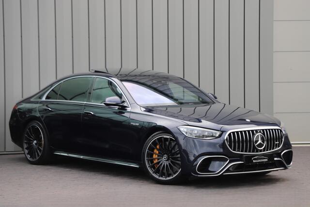 Mercedes-Benz S-KLASSE AMG 63 S E Performance Lang | 802PK | Luchtv. | Business-class | Keramisch | Burmester High-end | 4W-Sturing | Massage | Head-up | Entertainment | 2023.
