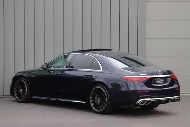 Mercedes-Benz S-KLASSE AMG 63 S E Performance Lang | 802PK | Luchtv. | Business-class | Keramisch | Burmester High-end | 4W-Sturing | Massage | Head-up | Entertainment | 2023.