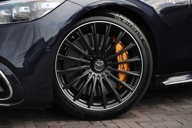 Mercedes-Benz S-KLASSE AMG 63 S E Performance Lang | 802PK | Luchtv. | Business-class | Keramisch | Burmester High-end | 4W-Sturing | Massage | Head-up | Entertainment | 2023.