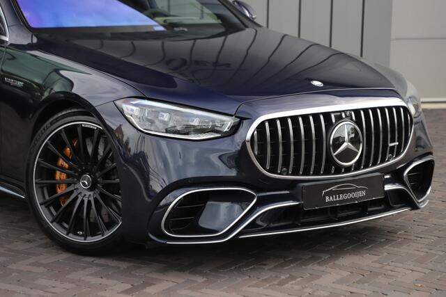 Mercedes-Benz S-KLASSE AMG 63 S E Performance Lang | 802PK | Luchtv. | Business-class | Keramisch | Burmester High-end | 4W-Sturing | Massage | Head-up | Entertainment | 2023.