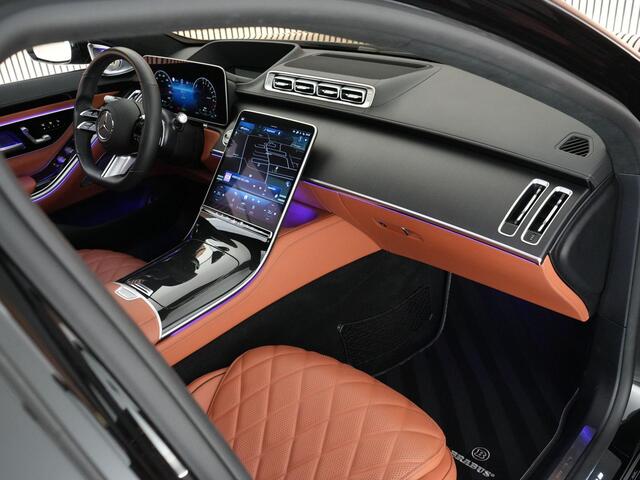 Mercedes-Benz S-KLASSE 580 e 510pk 4MATIC Lang AMG Line |BTW|Brabus pakket|21" Brabus velgen|Burmester 4D|chauffeurs pakket|achterasbesturing|memory|Apple Carplay|digital light|360 camera|blind spot|sfeer verlichting|